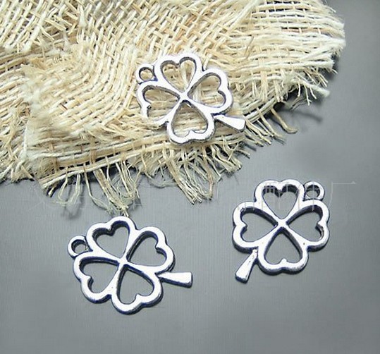 clover lucky charms for metal craft