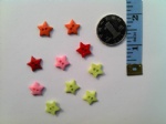 13mm star shaped resin cute buttons