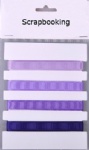 purple collection grosgrain ribbon pack