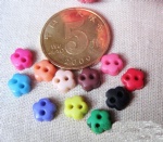 mini flower buttons for handicraft