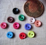cute tiny spill round buttons fancy