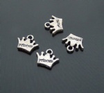 decorating crown charms for DIY gift