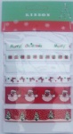 Collected ribbon designs for Christmas decorating
