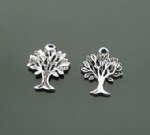 Decorating apple tree charms for scrapbooking need