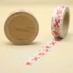 Crutch printed self adhesive washi tape for christmas decorating