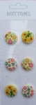6pcs chinese factory wholesale 18mm wood buttons for craft