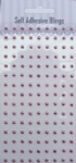 Purple 3mm 135pcs adhesive pearls sticker-slef adhesive pearls