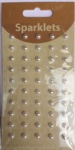 White 5mm 50pcs self adhesive pearls sticker-slef adhesive pearls wholesale