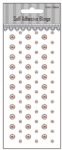 69pcs Chocolate self adhesive pearls-scrapbook embellishments